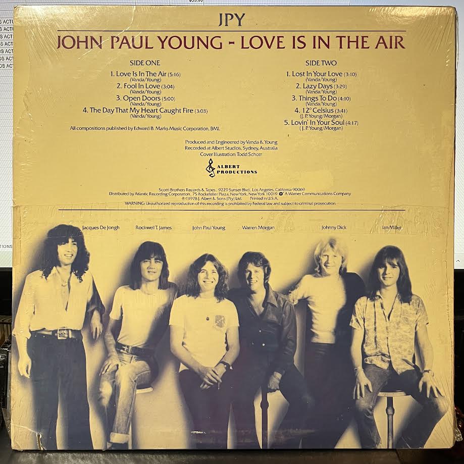 Love Is In The Air (VINYL) | Near Mint (NM) Near Mint (NM)-