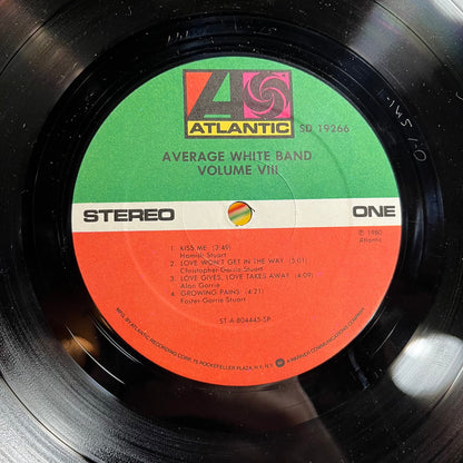 Average White Band - Volume VIII (VINYL) | Near Mint (NM) Near Mint (NM)-