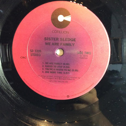 Sister Sledge - We Are Family (VINYL LP Cotillion ‎– SD 5209) | NEW Near Mint (NM) Excellent+ (EX+)-