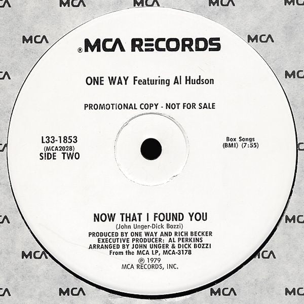 One Way - Music (VINYL) | Near Mint (NM) Generic-