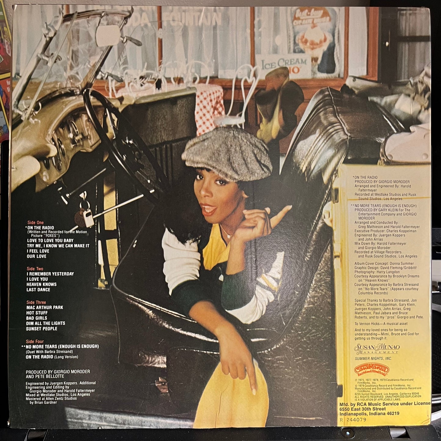 Donna Summer - On The Radio: Greatest Hits Vol. 1 & 2 *CLUB/RCA* | Near Mint (NM) Near Mint (NM)-