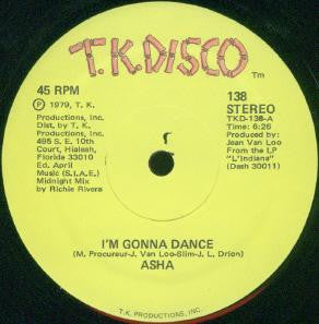 I'm Gonna Dance / Music Machine (Dedication To Studio 54) (12" VINYL) | Excellent (EX)-