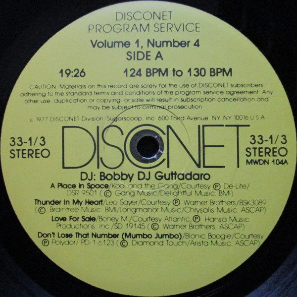 Various - Volume 1, Number 4 | Very Good (VG) Generic-