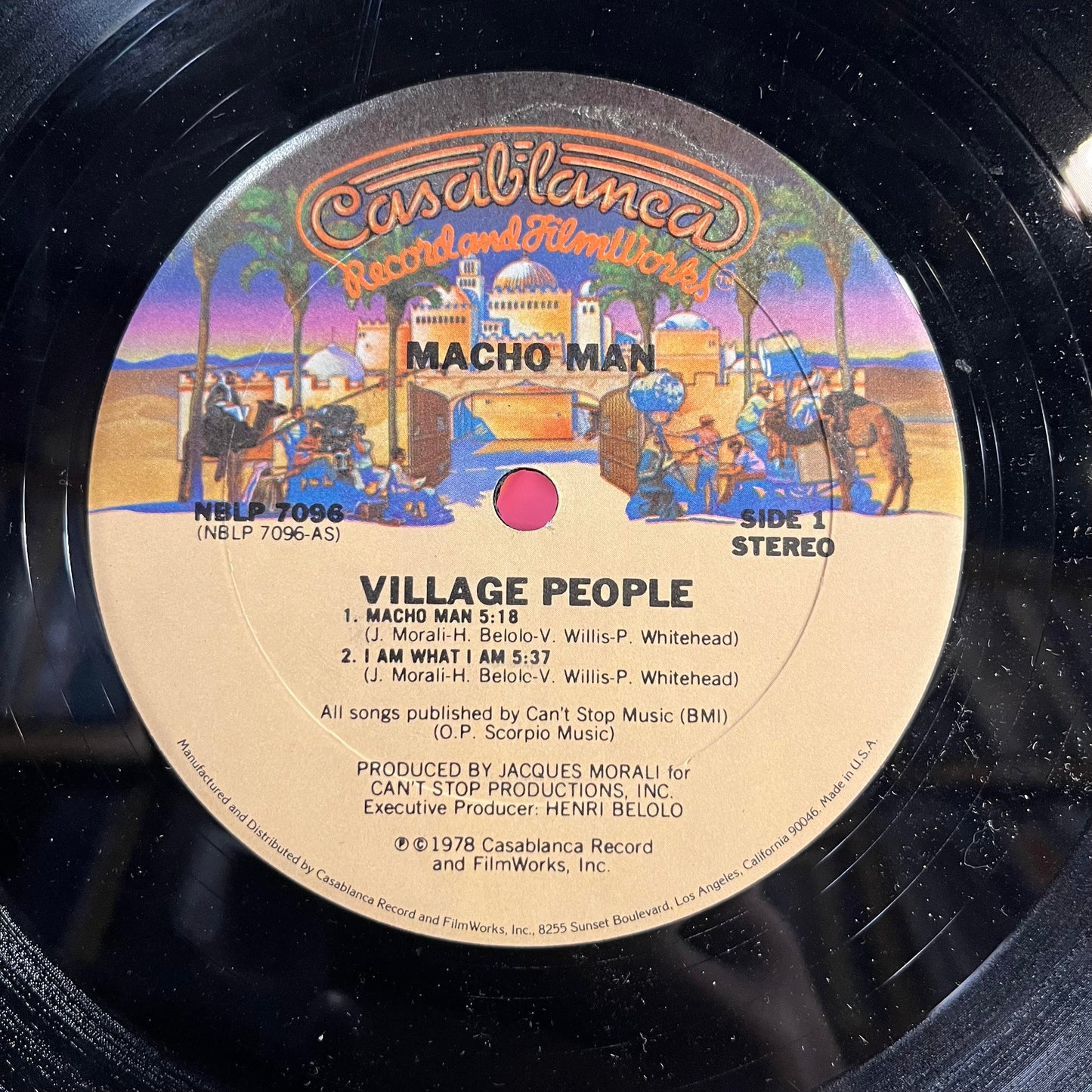 Village People - Macho Man *GOL PRESSING* | Very Good (VG) Excellent (EX)-