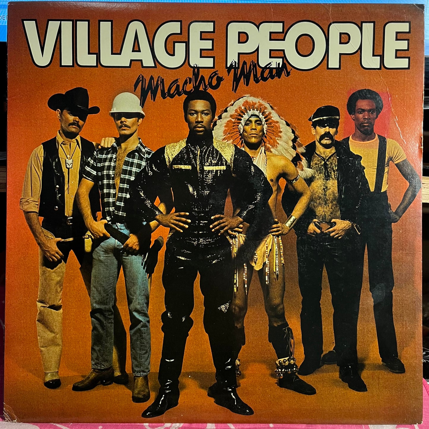 Village People - Macho Man *GOL PRESSING* | Very Good (VG) Excellent (EX)-