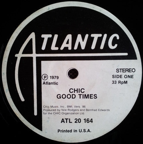 Chic - Good Times / Good Times Vers.'86 | Mint (M) Generic-