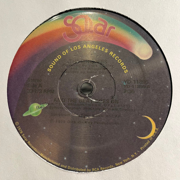 The Whispers - And The Beat Goes On | Mint (M) Generic-