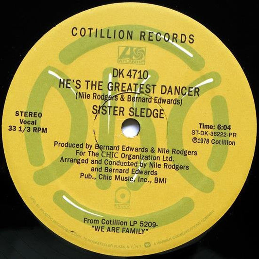 He's The Greatest Dancer / We Are Family | Mint (M) Mint (M)-
