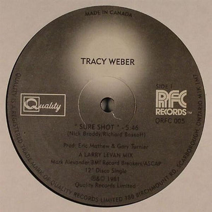 Tracy Weber - Sure Shot |-