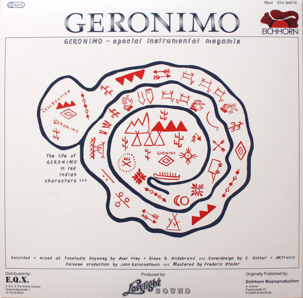 Axel F. (2) Geronimo LP Mint (M) Mint (M)-