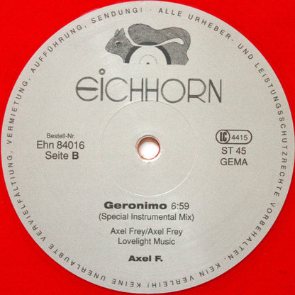Axel F. (2) Geronimo LP Mint (M) Mint (M)-