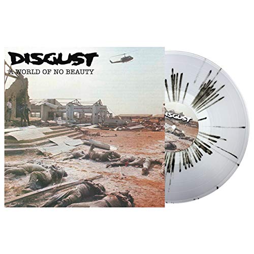 Disgust - A World Of No Beauty + Thrown Into Oblivion (Clear/Black Splatter Vinyl 2Lp) |-