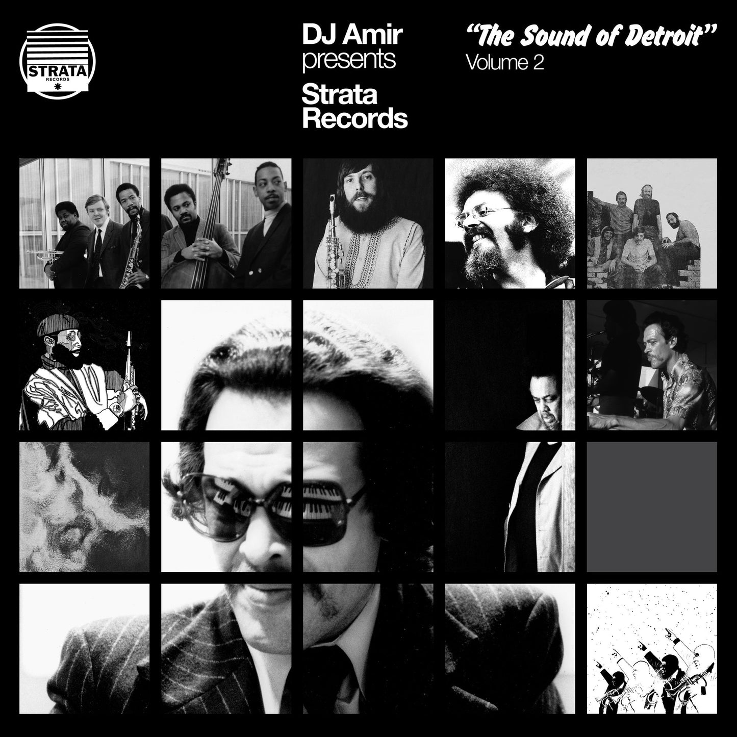 Dj Amir - Dj Amir Presents Strata Records - The Sound Of Detroit Vol. 2 [3LP] |-
