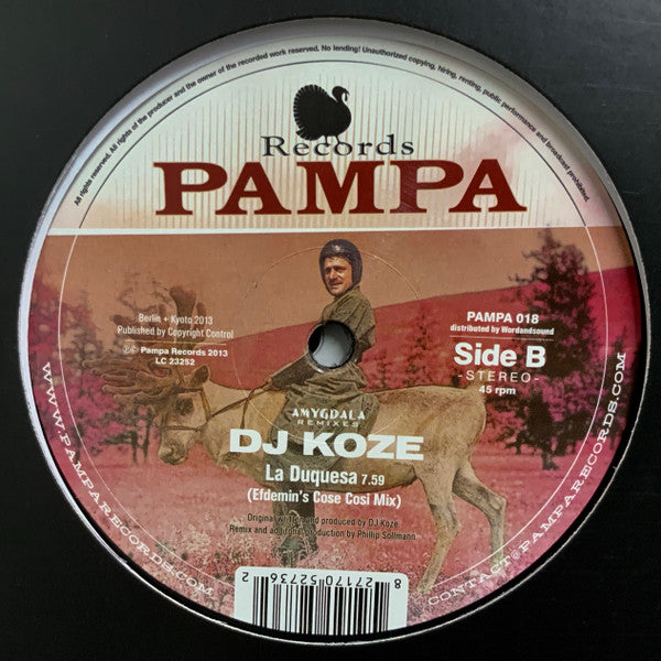 DJ Koze - Amygdala Remixes | Mint (M) Mint (M)-