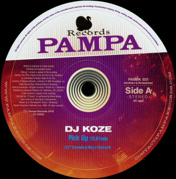 DJ Koze - Pick Up | Mint (M) Mint (M)-