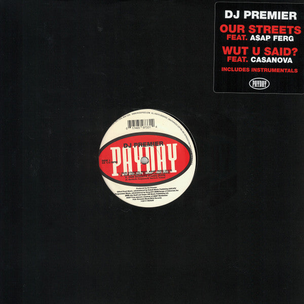 DJ Premier - Our Streets / WUT U SAID? | Mint (M) Mint (M)-