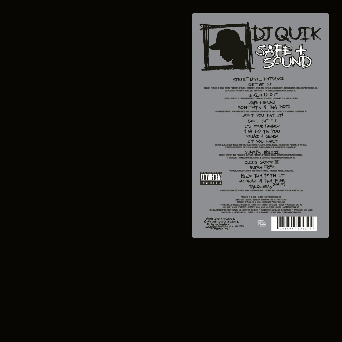 Dj Quik - Safe And Sound |-