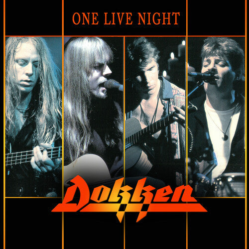 Dokken - One Live Night (Limited Edition, Yellow Smoke Colored Vinyl) (2 Lp's) |-