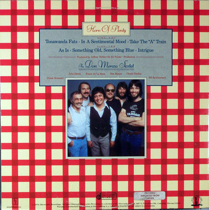 Don Menza With Chuck Findley, Bill Reichenbach (2) - Horn Of Plenty | Near Mint (NM) Near Mint (NM)-