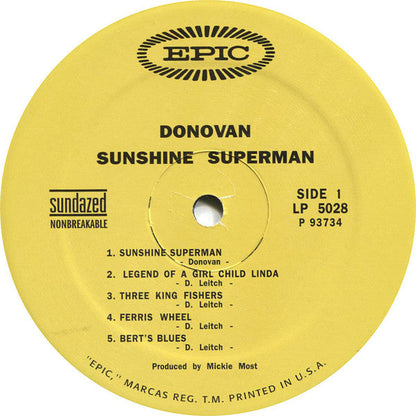 Sunshine Superman | Mint (M) Mint (M)-