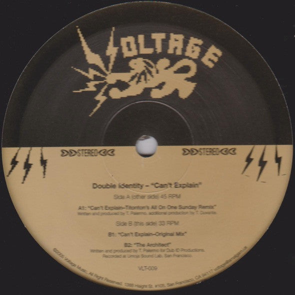 Double Identity - Can't Explain | Mint (M) Mint (M)-