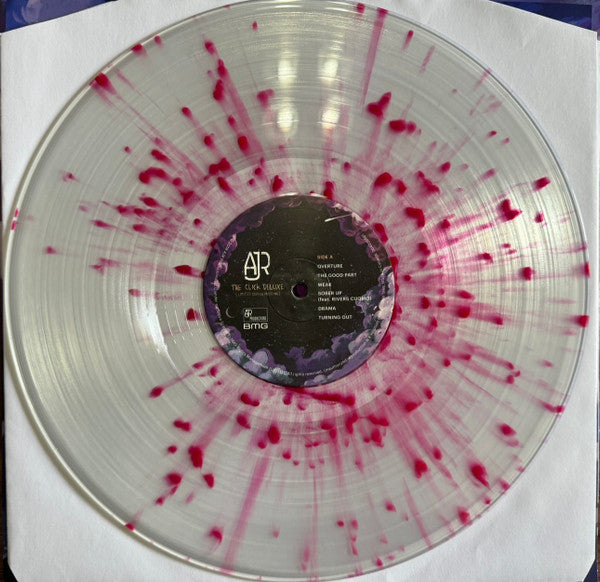 The Click (TRANSPARENT WITH RED SPLATTER VINYL) | Mint (M) Mint (M)-