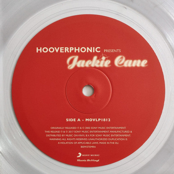 Hooverphonic presents Jackie Cane (CLEAR VINYL) | Mint (M) Mint (M)-