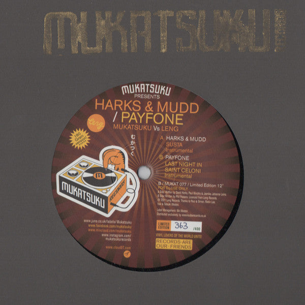 Mukatsuku Vs Leng : The Balearic Edition | Mint (M) Generic-