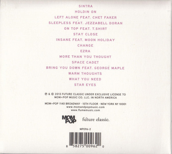 Flume - Flume (CD) |-
