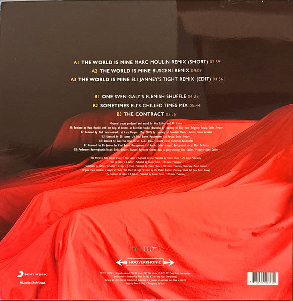 Hooverphonic - Presents Jackie Cane Remixes (VINYL) | Mint (M) Mint (M)-