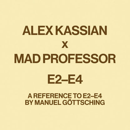 E2-E4 - A Reference To E2-E4 By Manuel Göttsching | Mint (M) Near Mint (NM)-