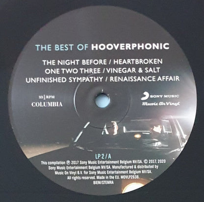 Hooverphonic - The Best Of Hooverphonic | Mint (M) Mint (M)-