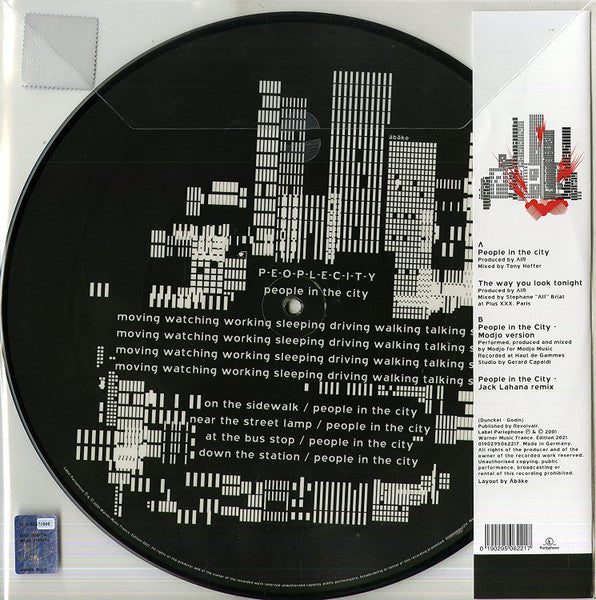 AIR - People In The City (PICTURE VINYL) | Mint (M) Mint (M)-