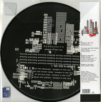 AIR - People In The City (PICTURE VINYL) | Mint (M) Mint (M)-