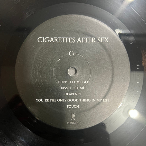 Cigarettes After Sex - Cry (VINYL) | Excellent+ (EX+) Near Mint (NM)-