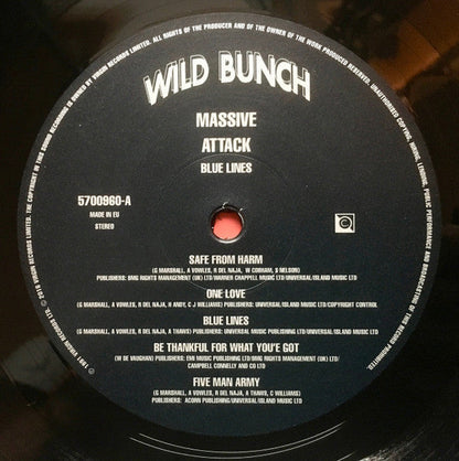 Massive Attack - Blue Lines (Vinyl) | Mint (M) Mint (M)-