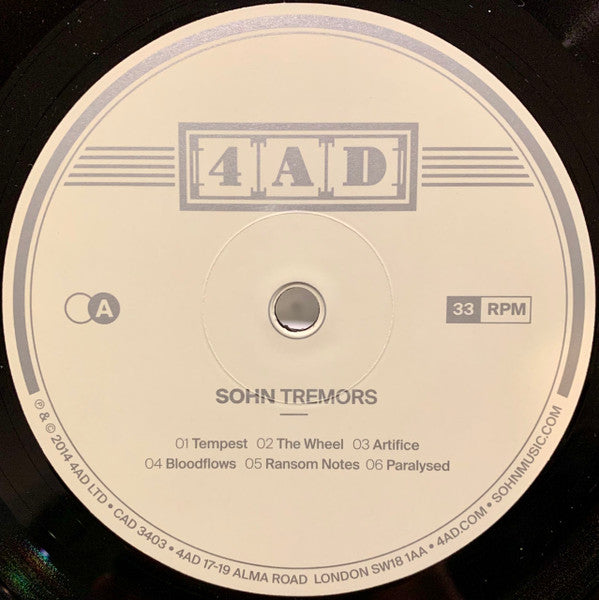 SOHN - Tremors | Mint (M) Mint (M)-
