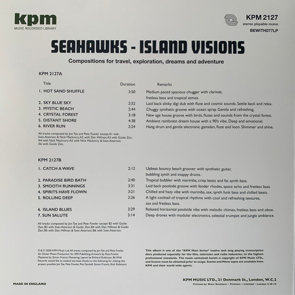 Seahawks - Island Visions | Mint (M) Mint (M)-