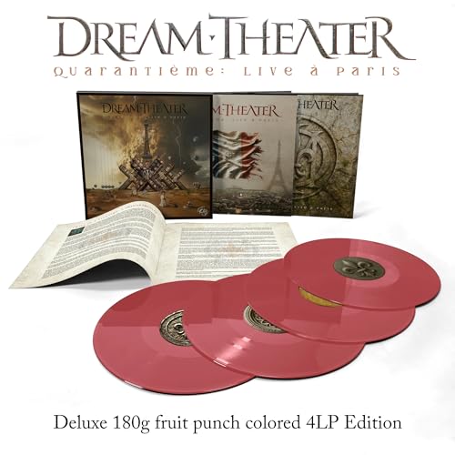 Dream Theater - Quarantieme: Live A Paris [Deluxe Fruit Punch Colored 4Lp] |-