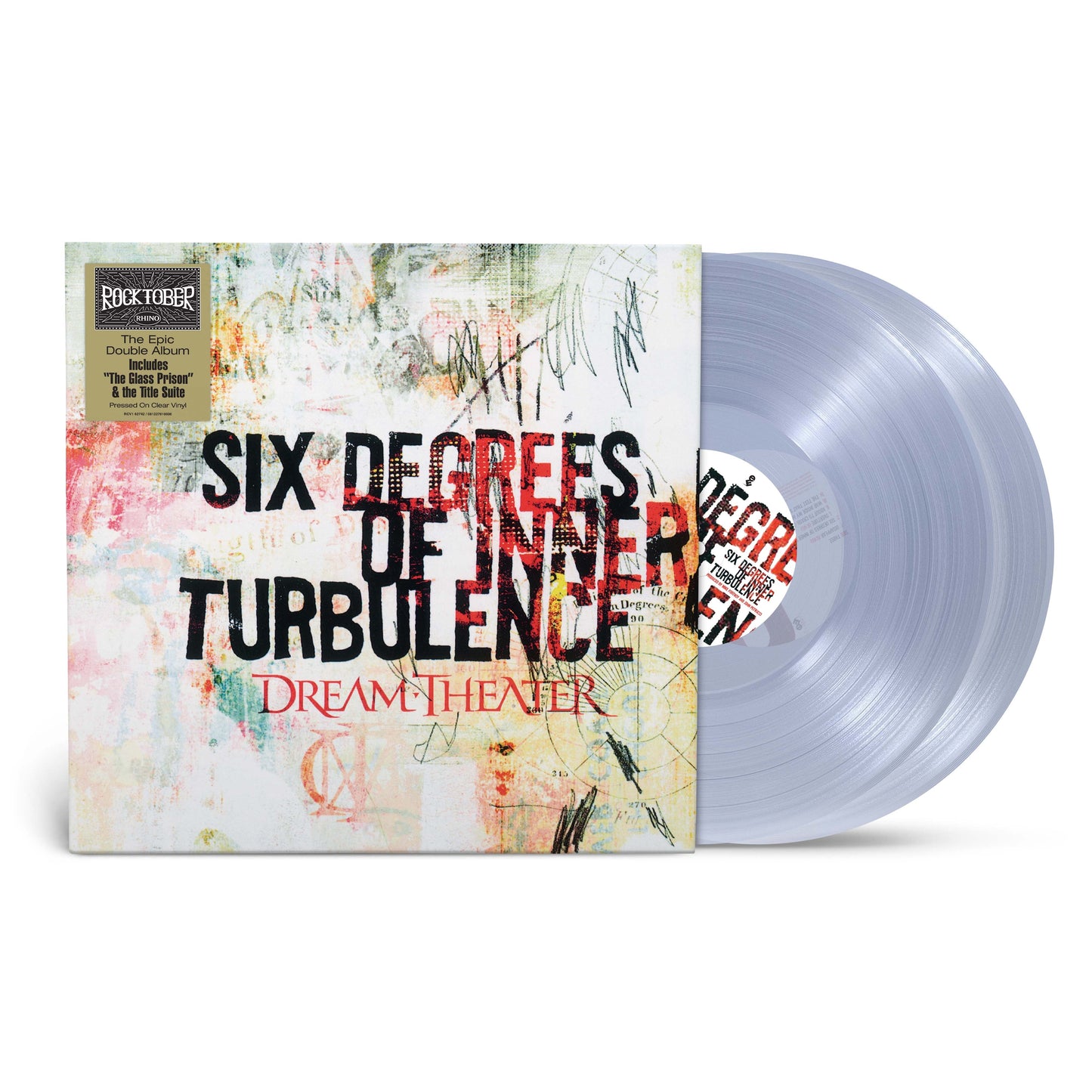 Dream Theater - Six Degrees of Inner Turbulence [RKTBR25] (2xCLEAR VINYL) | Mint (M) Mint (M)-