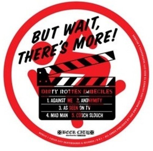 D.R.I. - But Wait ... There's More! (LTD HAND SCREENED PICURE DISC VINYL 12" Beer City BCR212-1) | NEW-