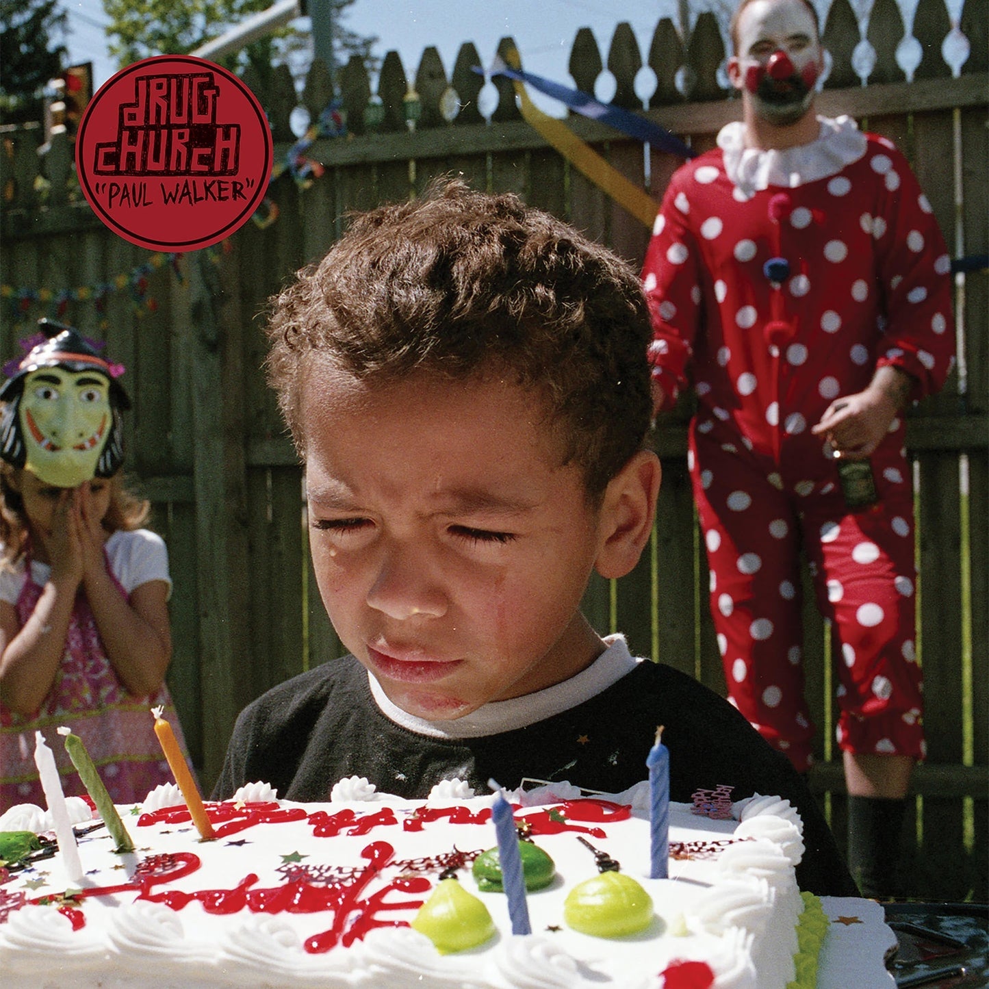 Drug Church - Paul Walker (Indie Exclusive) [Milky Clear/Red Quad W/ White Splatter] |-