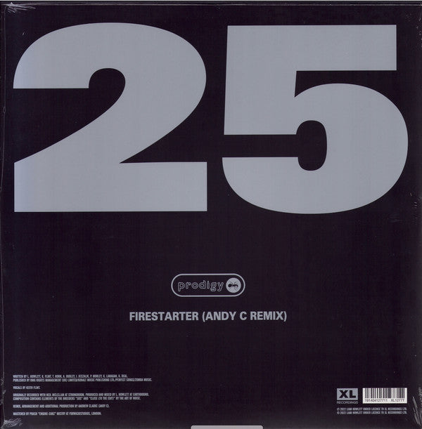The Prodigy - Firestarter (Andy C Remix) Ltd Color Etched | Mint (M) Mint (M)-