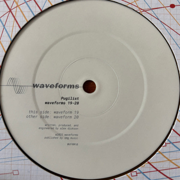 Pugilist - Waveforms 19-20 (COLOR 10" VINYL) | Mint (M) Mint (M)-