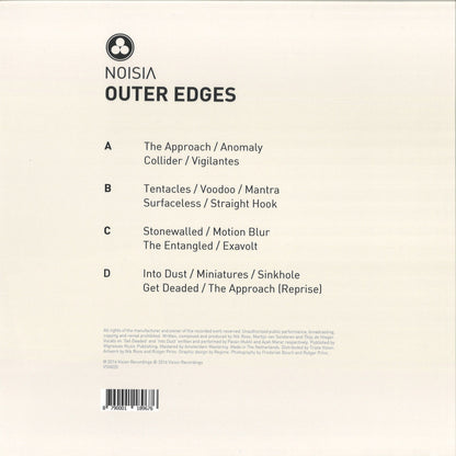 Noisia - Outer Edges (WHITE MARBLED VINYL 2xLP Vision VSN025VINYLR 2026) | Mint (M) Mint (M)-