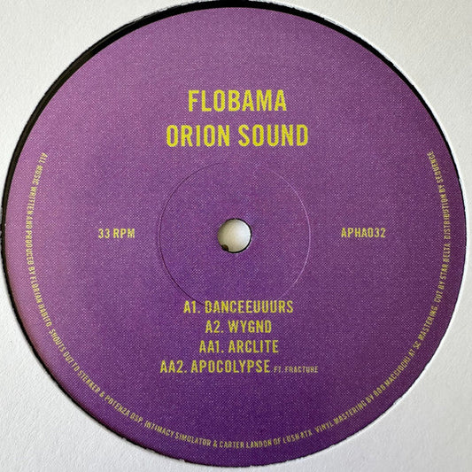 flobama - Orion Sound (VINYL) | Mint (M) Mint (M)-
