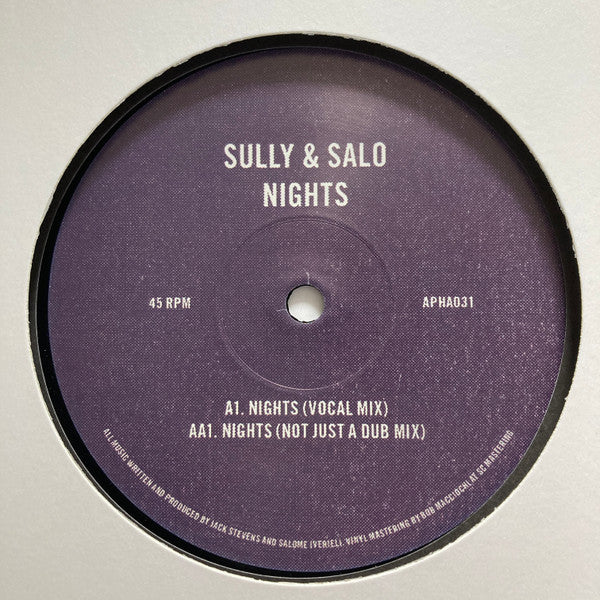 Sully (5) - Nights | Mint (M) Mint (M)-