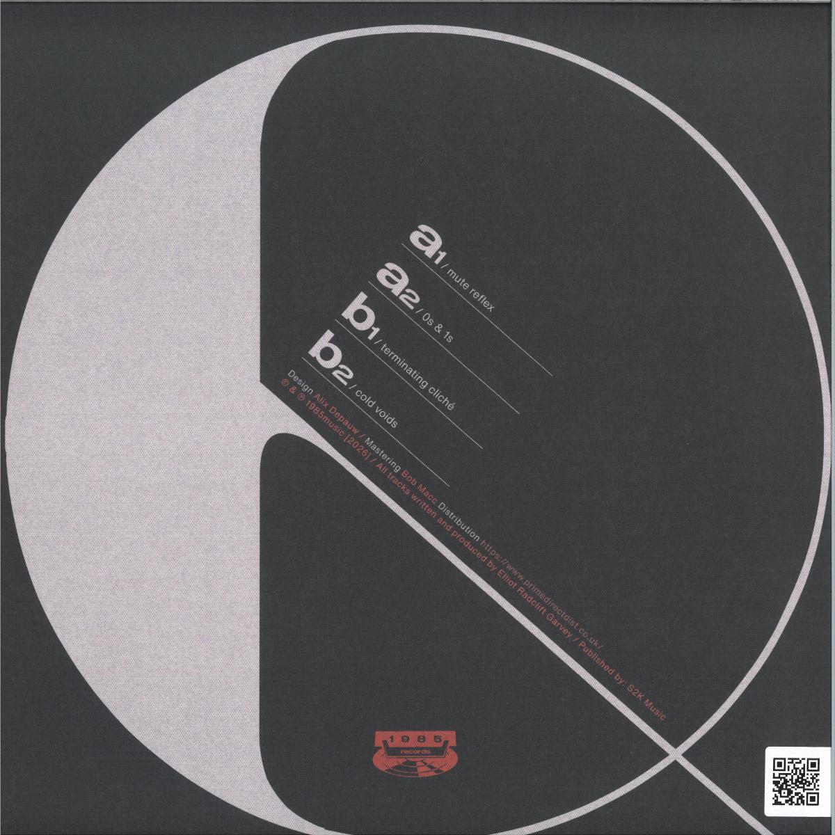 Quartz - Cold Voids EP (VINYL 12" 1985 Music ONEF084) | NEW Mint (M) Mint (M)-