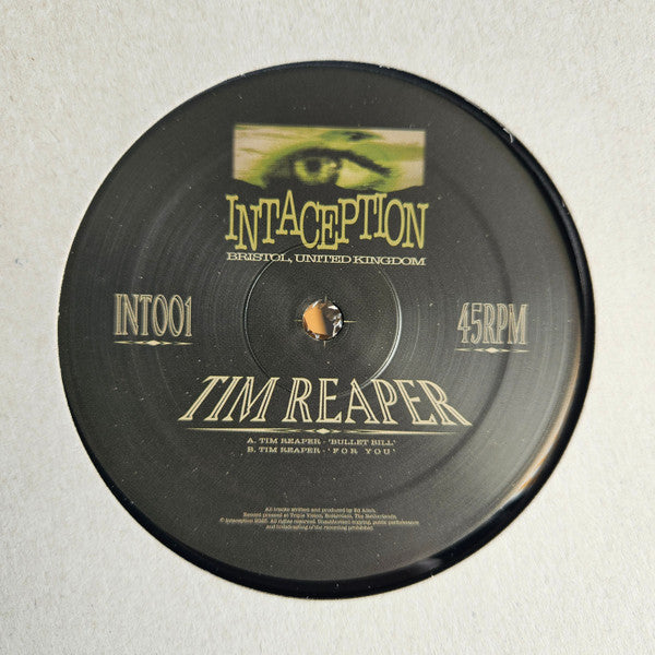 Tim Reaper - Bullet Bill / For You (VINYL) | Mint (M) Mint (M)-
