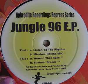 Aphrodite - Jungle 96 E.P. (VINYL) |-